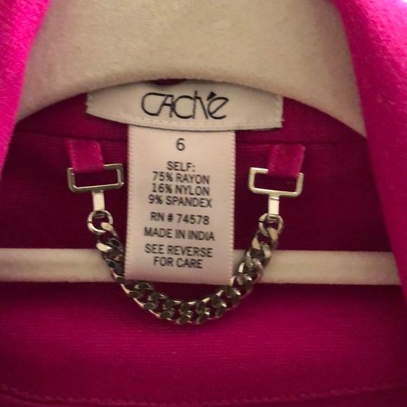Beautiful Fuchsia Cache Jacket - Picture 2 of 5